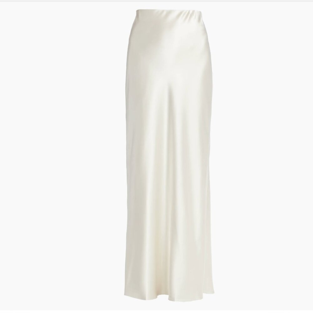 Line & Dot Dreamer Satin Maxi Skirt